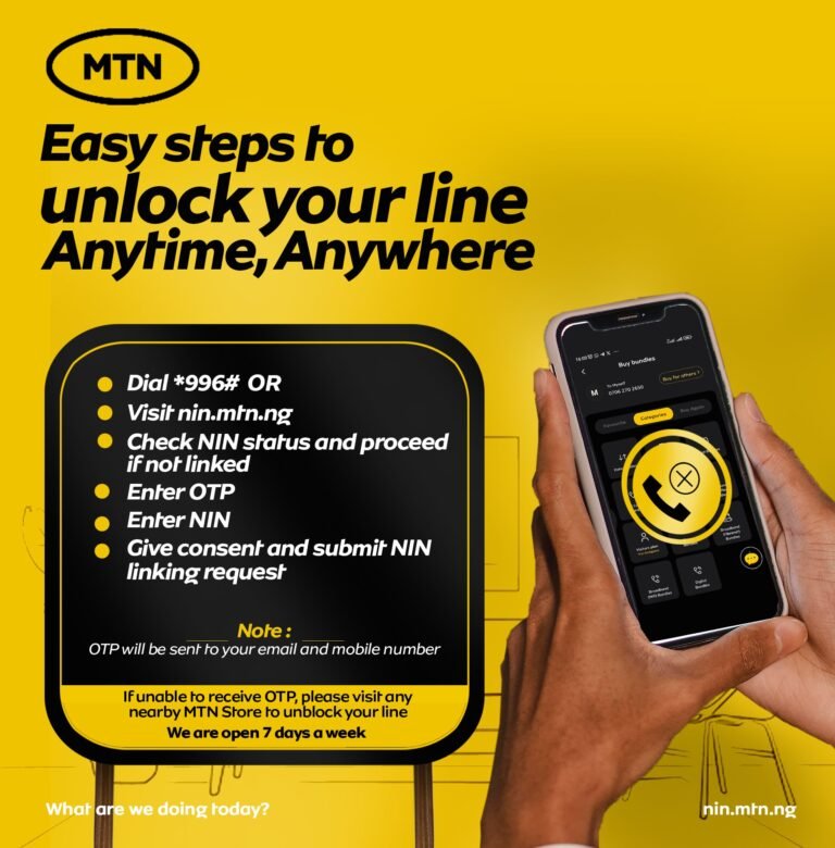 How to unlock your MTN SIM