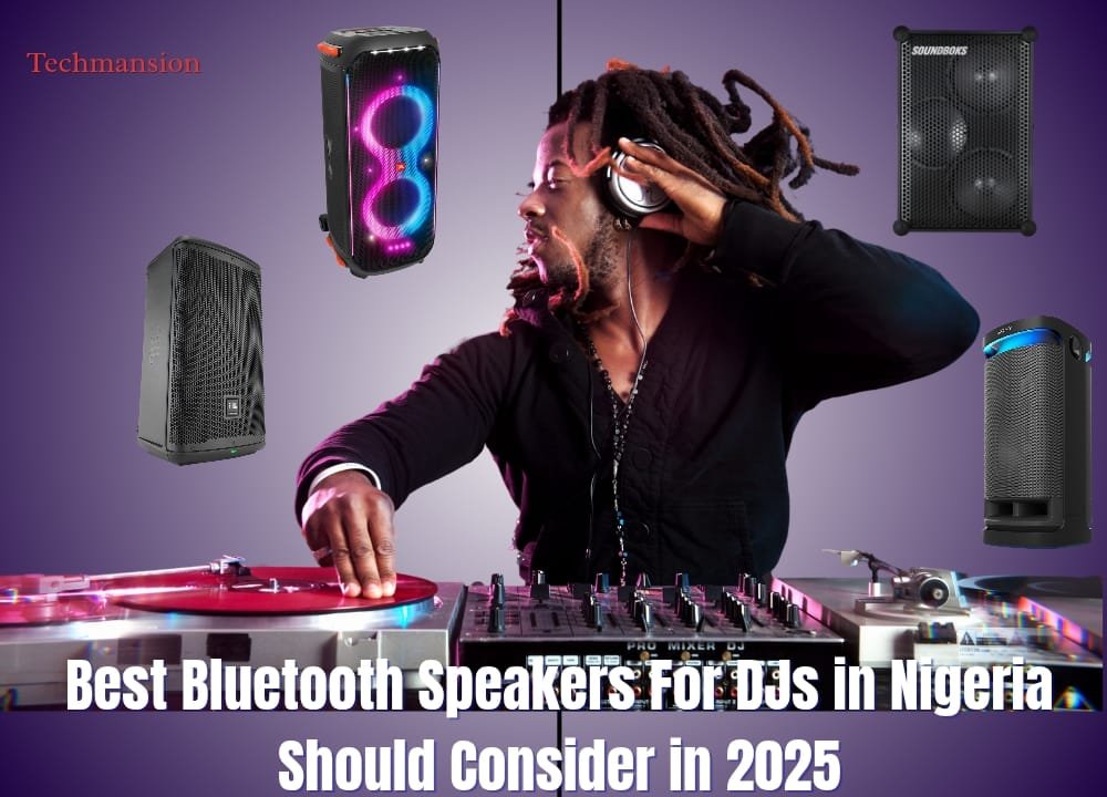 Best Bluetooth Speakers For DJs in Nigeria Should Consider in 2025