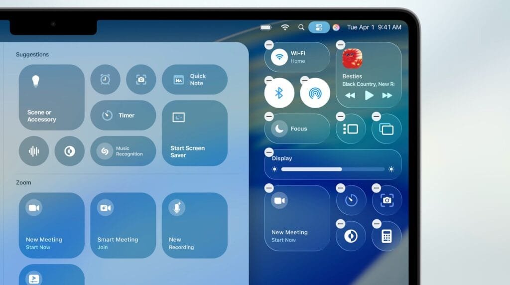 macOS Tahoe features