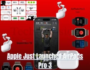 Apple Just Launched AirPods Pro 3: Apple’s Leap into Future-Ready Audio and Fitness
