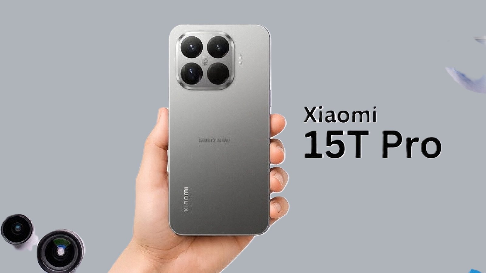 A promotional image of the new Xiaomi 15T series phones.