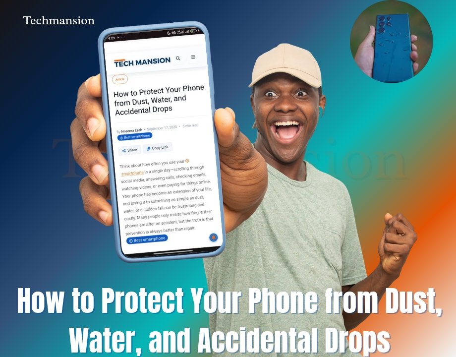 How to Protect Your Phone from Dust, Water, and Accidental Drops
