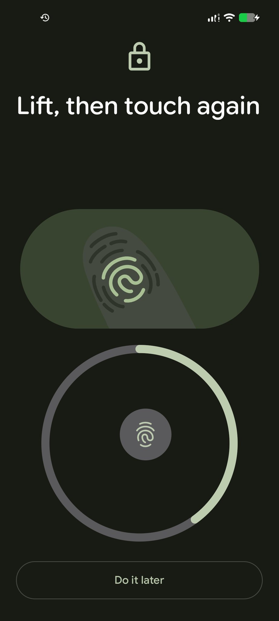 Android 16 QPR2 Beta 3 Setup Screen - Set PIN