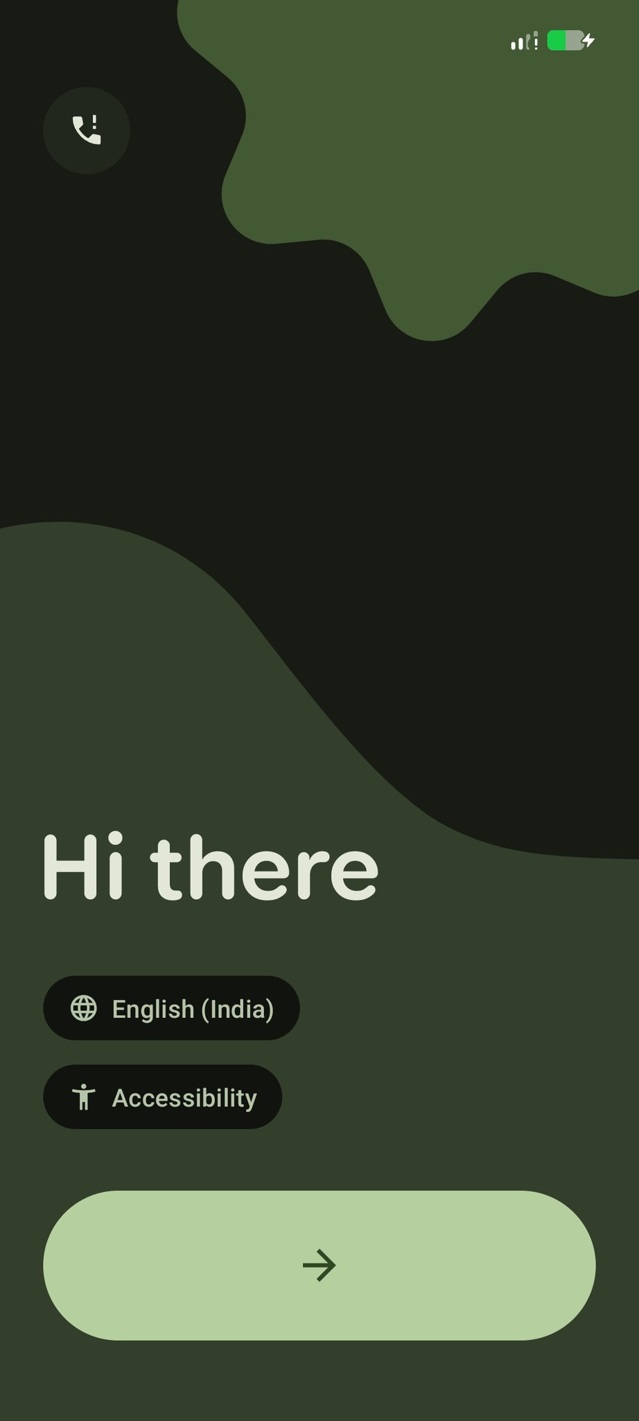 Android 16 QPR2 Beta 3 Setup Screen - Hi there