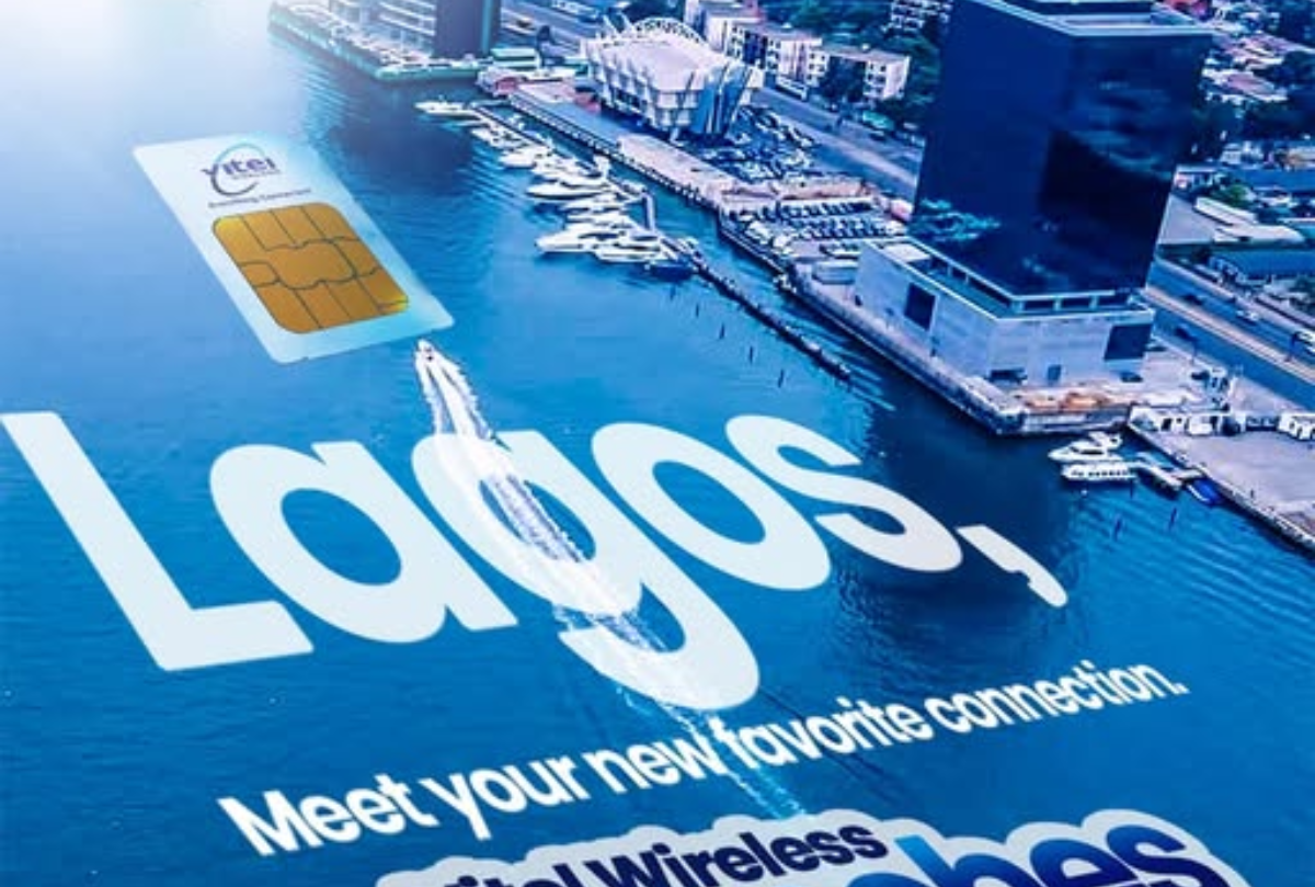 Vitel Wireless SIM card and branding.