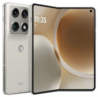 Motorola Razr Fold Official Render in Pantone Blackened Blue