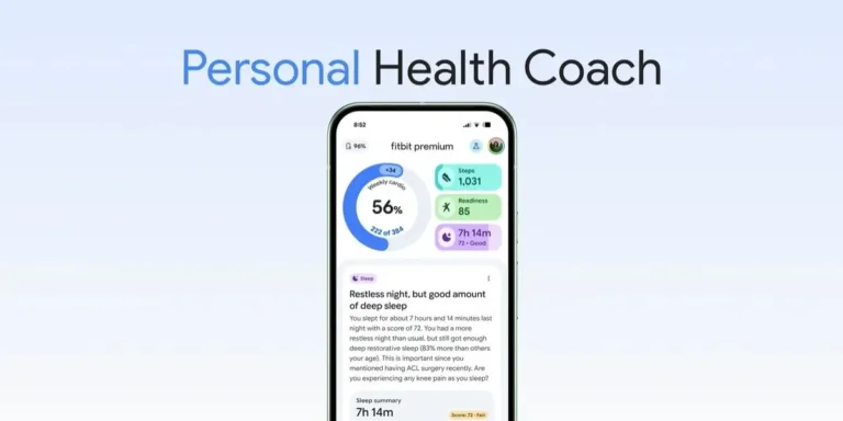 Google Announces New Fitbit’s Personal Health Coach Features for Fitbit Users