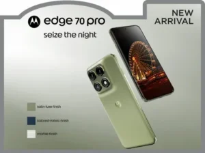 Motorola Edge 70 Pro appears in leaked promotional image