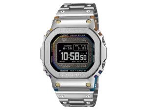 Casio’s Full-Metal G-Shock GMW-BZ5000RC-1 with Rainbow Finish Now Available in the US