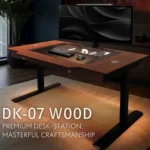 Lian Li DK-07 Wood desk PC launched with premium dark walnut finish