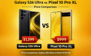 Galaxy S26 Ultra vs Pixel 10 Pro XL: Which One Is Cheaper?