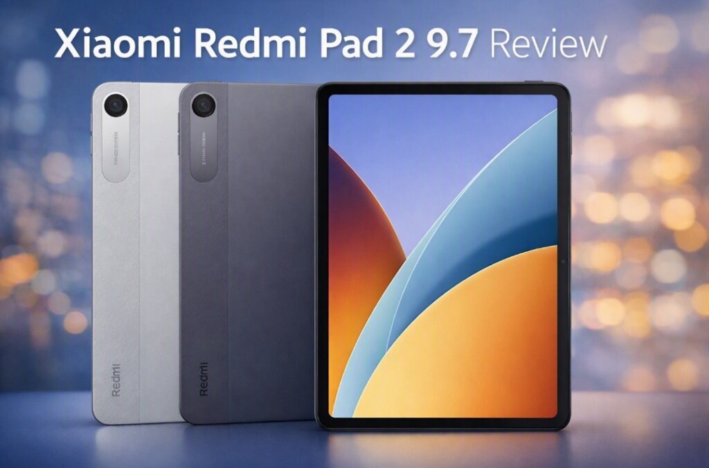 Xiaomi Redmi Pad 2 9.7 Review : 120Hz Display and 7,600mAh Battery