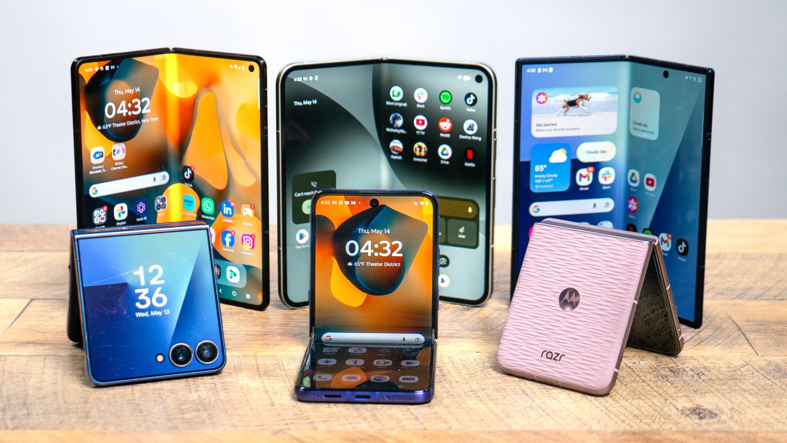 Samsung Galaxy Z Fold 8 showcasing its displays and design