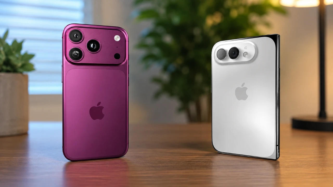 iPhone 18 Pro series dummy models and design prototypes showing updated camera arrays