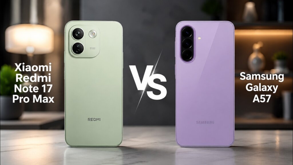 Redmi Note 17 Pro Max vs Samsung Galaxy A57