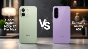 Redmi Note 17 Pro Max vs Samsung Galaxy A57